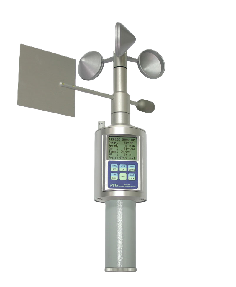 Ročni anemometer - meteorološka postaja RVM 96C