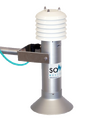 Ultrasonic snow depth measurement with USH-8